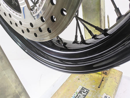 2010 Harley Dyna FXDB Street Bob 17x4.5 Rear Wheel Spoke Rim - Runout 41430-09A {{ shop.shopifyCountryName }} - Mototech271