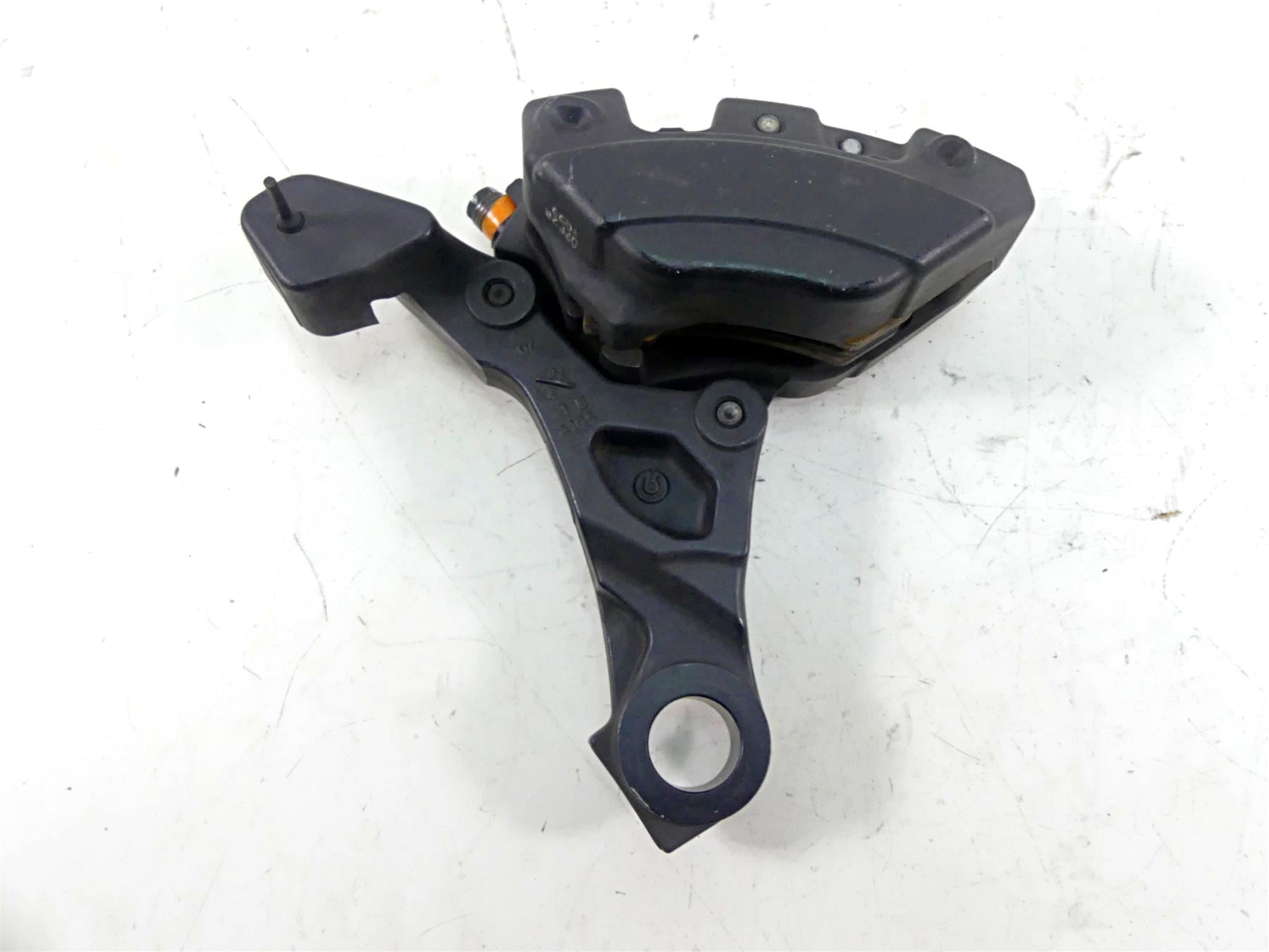 2008 Harley Touring FLHX Street Glide Rear Brake Caliper & 1" Bracket 44080-08C {{ shop.shopifyCountryName }} - Mototech271