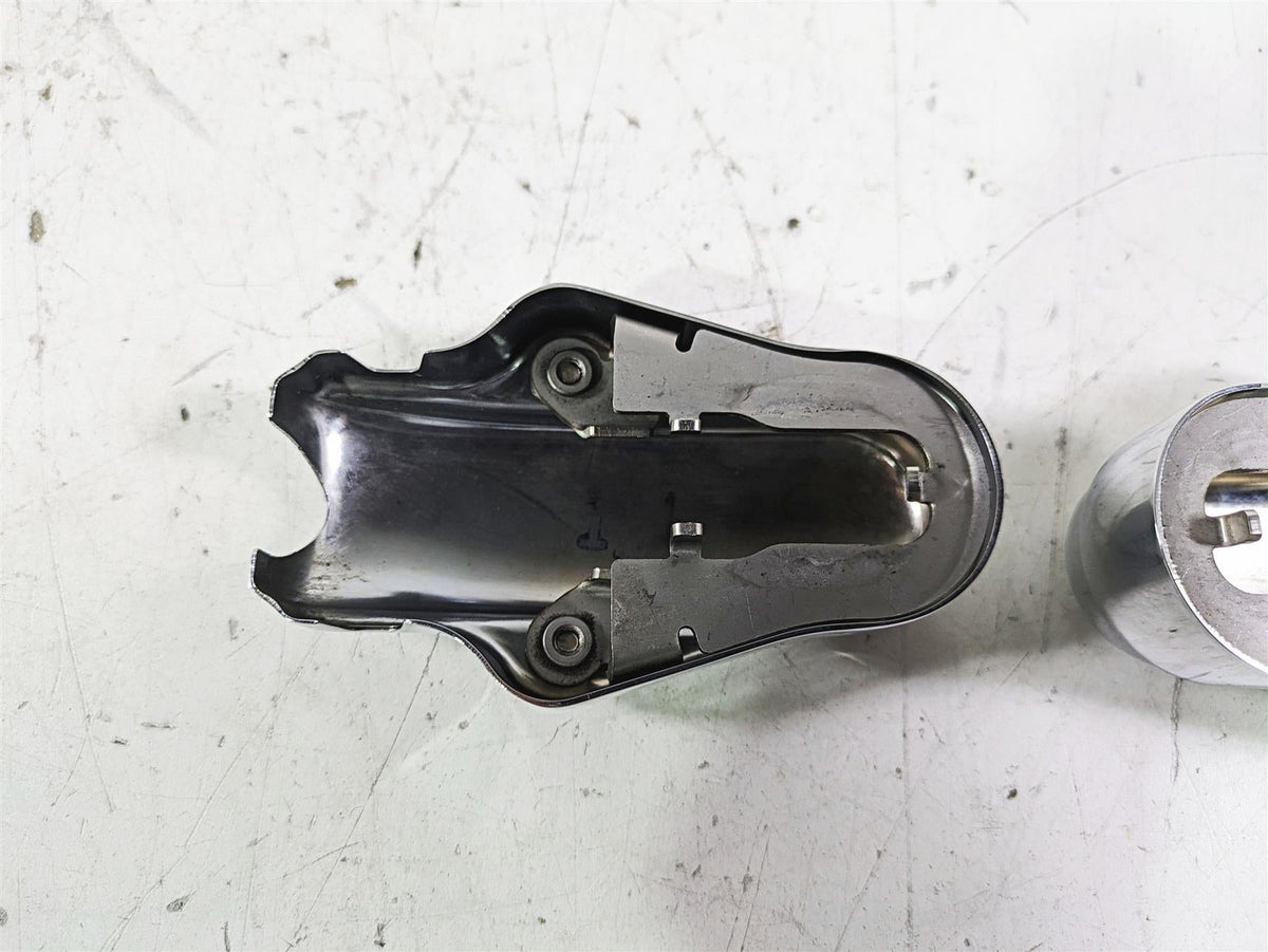 2005 Harley Softail FLSTFSE CVO Fat Boy Rear Axle Covers & Mounts 44500-03 {{ shop.shopifyCountryName }} - Mototech271