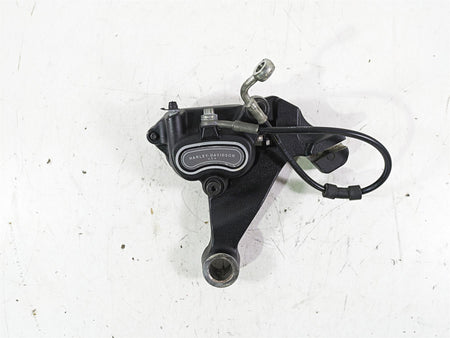 2013 Harley FXDWG Dyna Wide Glide Rear Brake Caliper 25mm + Line 40908-08 {{ shop.shopifyCountryName }} - Mototech271
