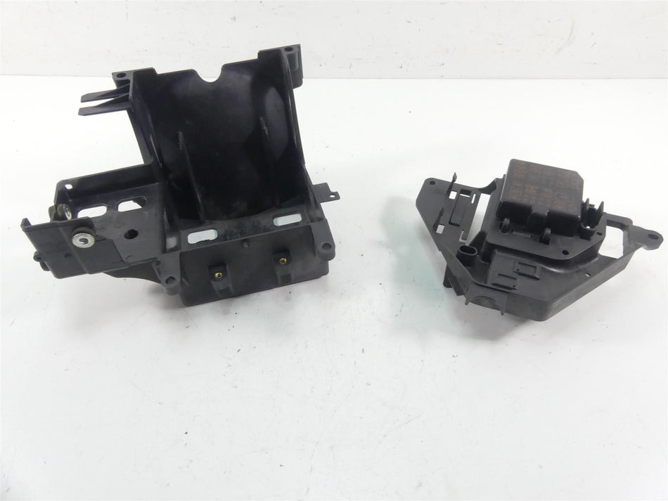 2013 Harley Touring FLHTK Electra Glide Battery Tray Electrical Holder 66281-09B {{ shop.shopifyCountryName }} - Mototech271