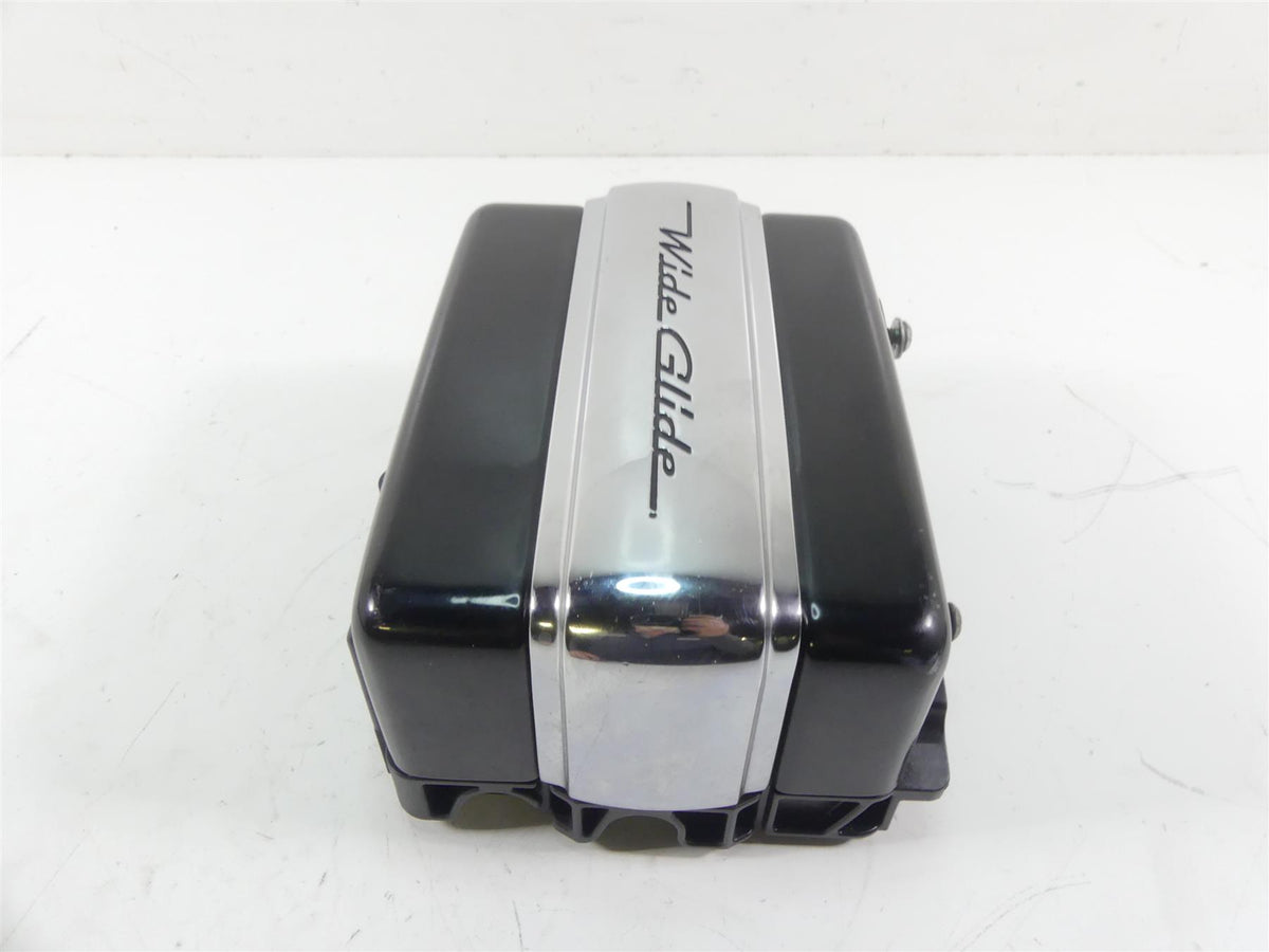2013 Harley FXDWG Dyna Wide Glide Right Battery Tray & Chrome Cover 66366-06 {{ shop.shopifyCountryName }} - Mototech271
