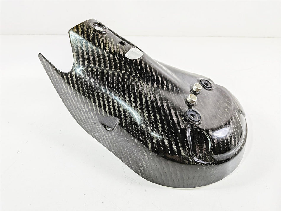 2017 Ducati 959 Panigale Carbon Fiber Exhaust Heat Shield-Mototech271