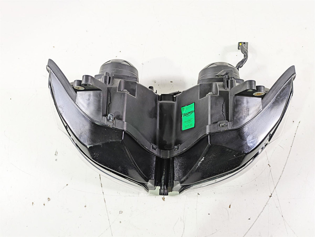 2012 Triumph Daytona 675 Headlight Head Light Lamp Lens - For Parts T2707703 {{ shop.shopifyCountryName }} - Mototech271