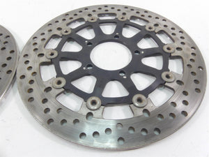 2008 Ducati Hypermotard 1100 Front Brembo Brake Rotor Disc Set 49240921A | Mototech271