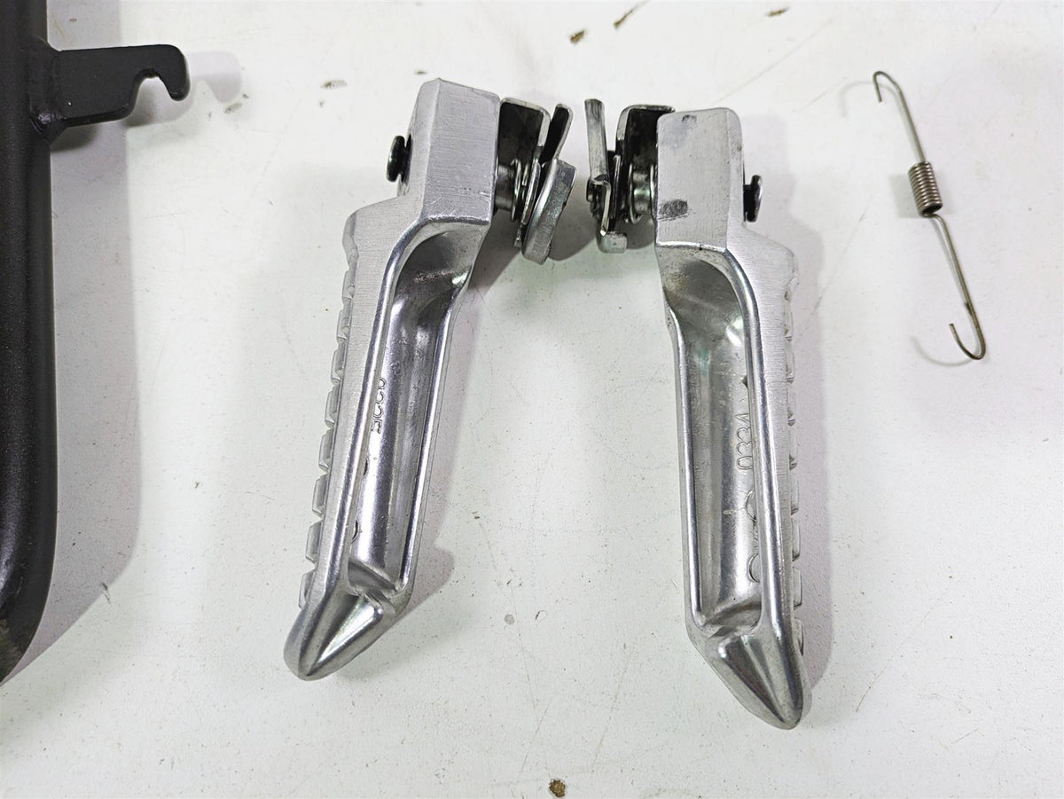 2021 Kawasaki Z125 Pro Front Rear Footpeg Rest Pedal Set 34003-0163-18R {{ shop.shopifyCountryName }} - Mototech271