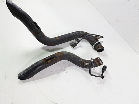 2021 Harley Softail FXST Standard Drag Pipe Exhaust System + o2 Sensors {{ shop.shopifyCountryName }} - Mototech271
