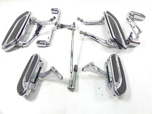 Load image into Gallery viewer, 2007 Harley Touring FLHRSE CVO Road King Full Floor Board Pedal Peg Set 50812-0

