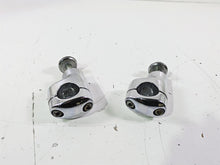 Load image into Gallery viewer, 2007 Harley FXDWG Dyna Wide Glide Handlebar Riser Holder Clamp Mount 56613-06
