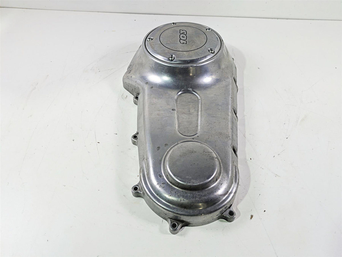 2014 Harley FLS Softail Slim Outer Primary Drive Clutch Cover 60784-06A {{ shop.shopifyCountryName }} - Mototech271