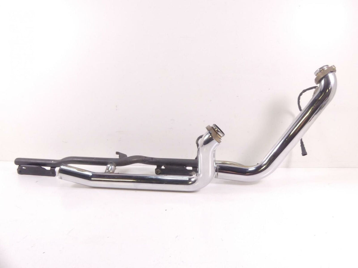 2009 Harley FXCW Softail Rocker Exhaust Pipe Headers Manifold Set +Mount 66795-0 {{ shop.shopifyCountryName }} - Mototech271