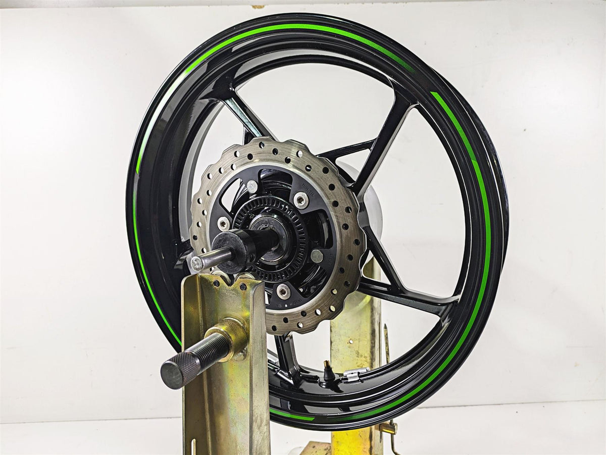 2023 Kawasaki EX400 Ninja Straight 17x4 Rear Wheel Rim 41073-0753-QT {{ shop.shopifyCountryName }} - Mototech271