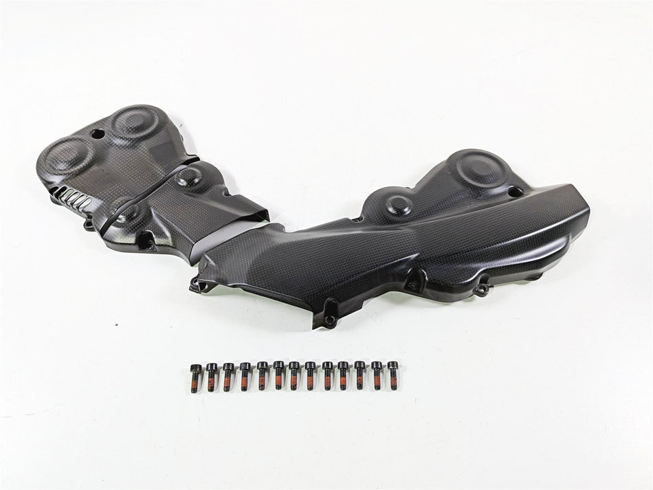 2016 Ducati Hypermotard 939 SP Carbon Fiber Timing Belt Covers 24511081B-Mototech271