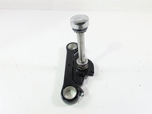 2015 Harley FXDF Dyna Fat Bob Lower Triple Tree Steering Clamp Black 48659-09