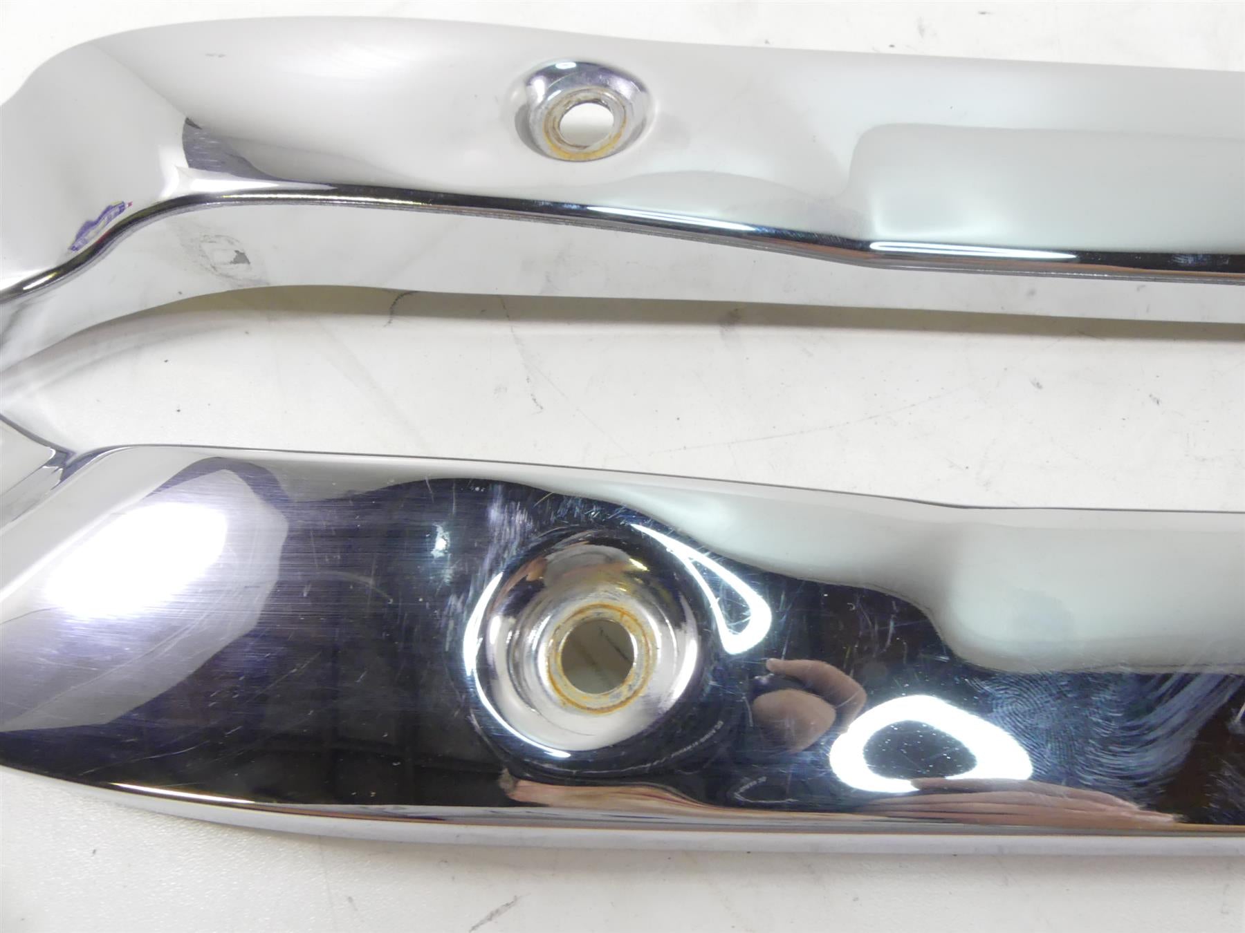 2009 Harley FXDF Dyna Fat Bob Rear Chrome Fender Struts Braces 59281-08 59410-08 {{ shop.shopifyCountryName }} - Mototech271