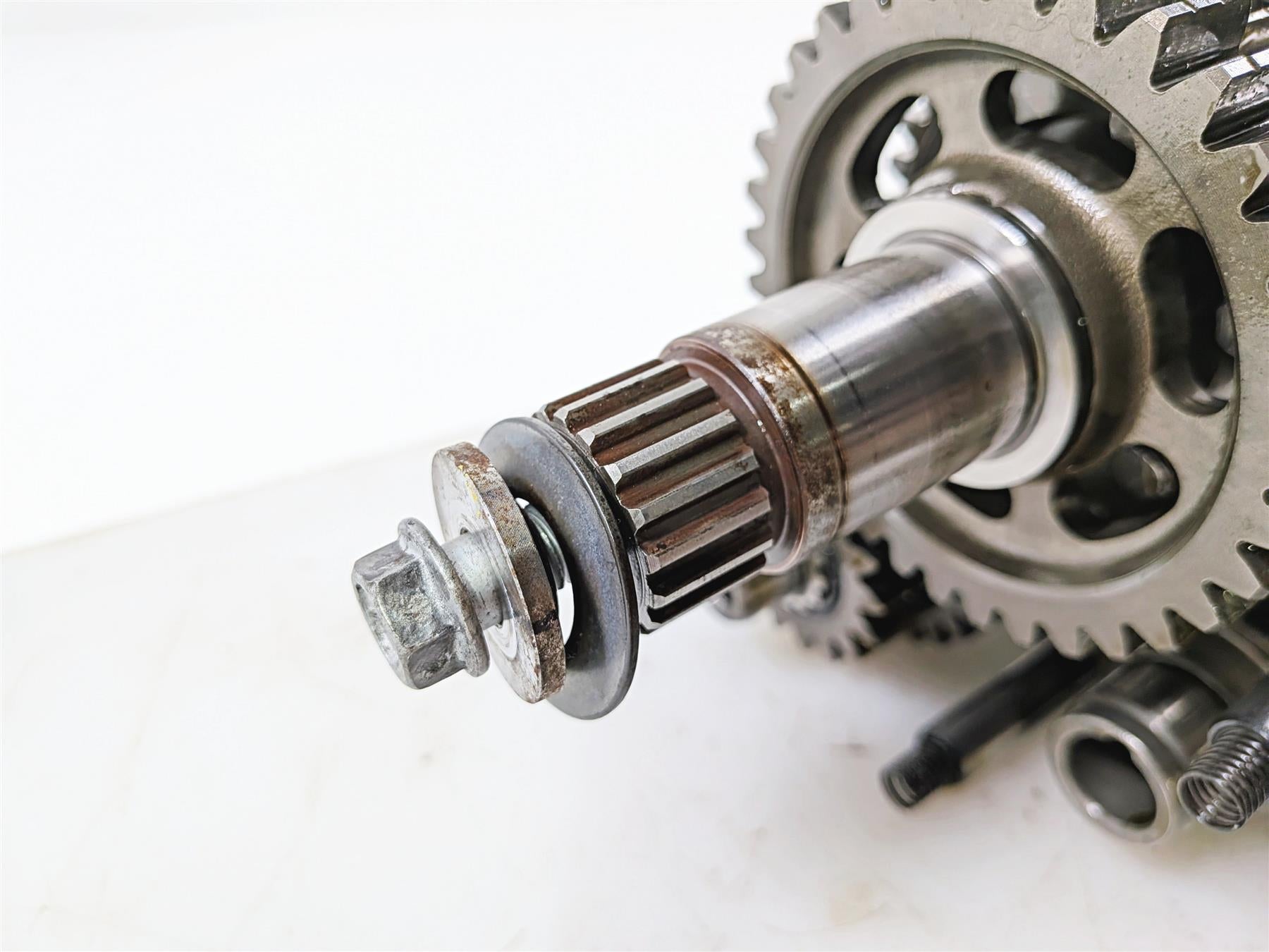 2014 Aprilia RSV4 RR Factory Transmission Gear Pack Shift Drum -Tested 2A000069 {{ shop.shopifyCountryName }} - Mototech271