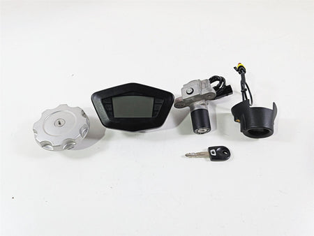 2009 Ducati Hypermotard 1100 S Speedometer Ignition Switch Key Lock Set 14K 40610586A-Mototech271