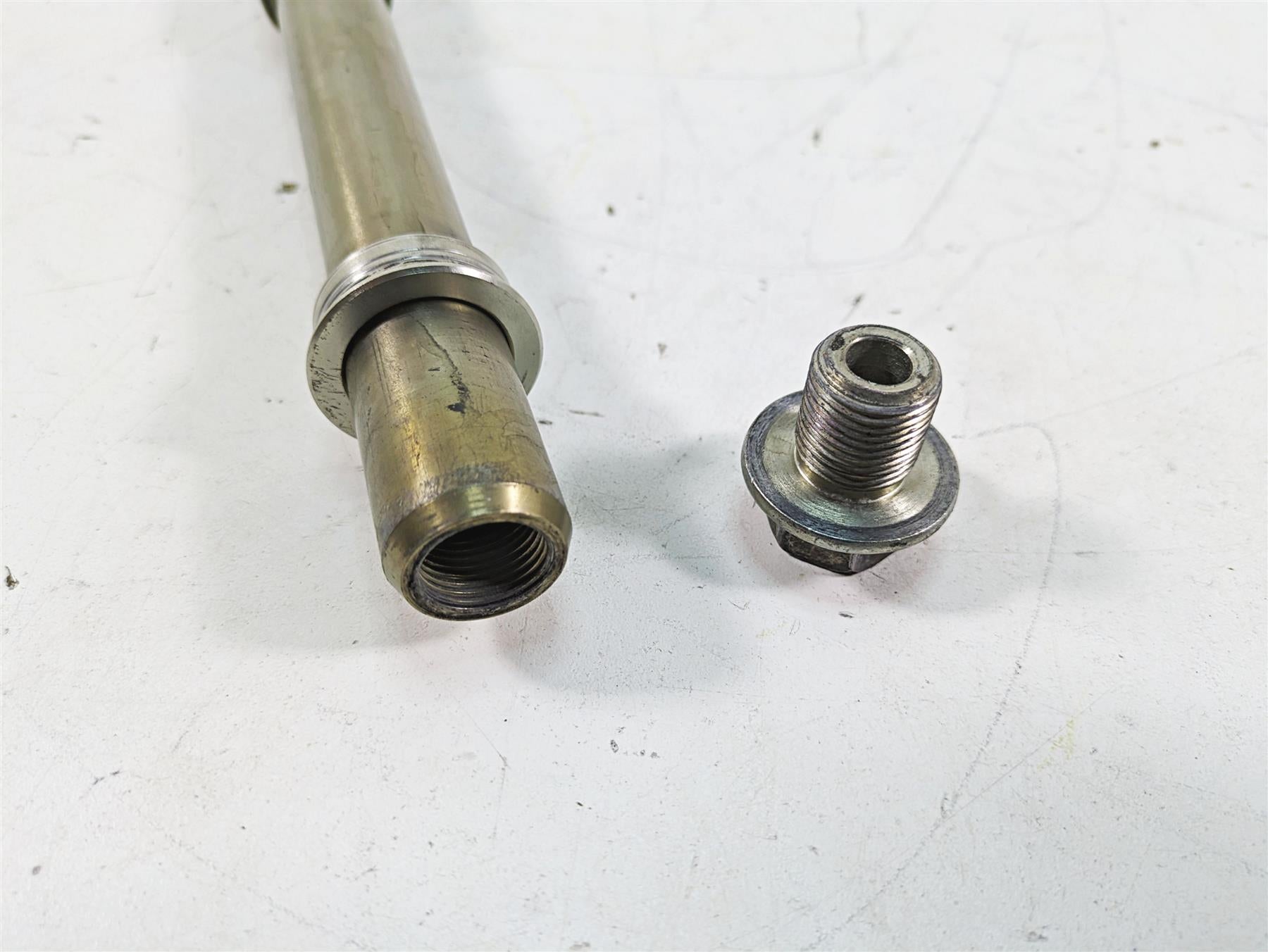 2009 Suzuki GSXR750 K9 Front Axle Wheel Spindle 25mm 54711-41G00 {{ shop.shopifyCountryName }} - Mototech271