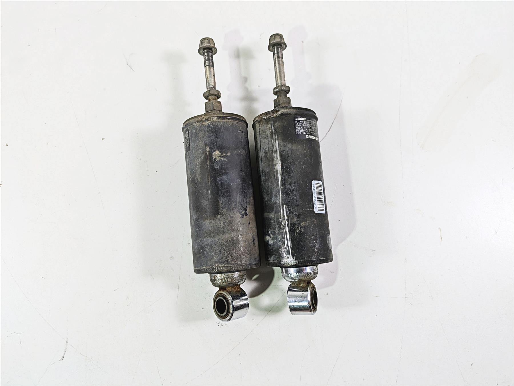 2008 Harley FLSTSB Cross Bones Showa Rear Suspension Shocks 54549-04 {{ shop.shopifyCountryName }} - Mototech271
