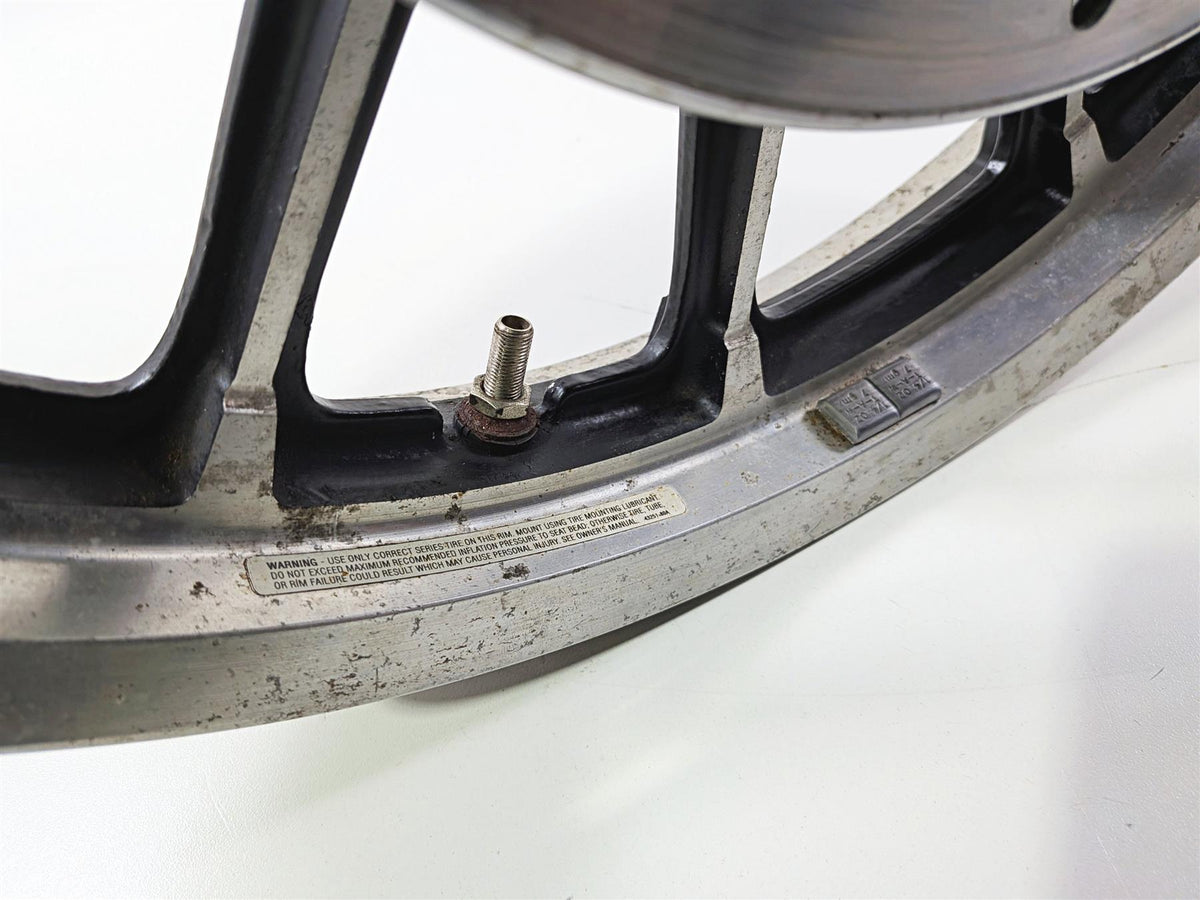 2002 Harley Davidson XLH883 Sportster 19x2.5 Front Wheel Rim - Runout 43594-00A {{ shop.shopifyCountryName }} - Mototech271