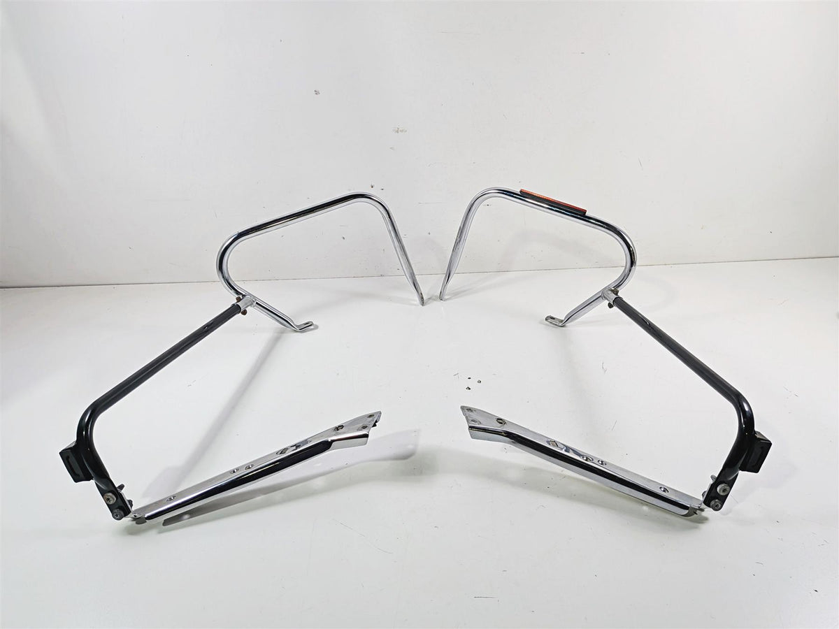 2000 Harley Touring FLHRCI Road King Saddlebag Guard Rail Set 49187-97 49176-97 {{ shop.shopifyCountryName }} - Mototech271