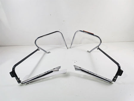 2000 Harley Touring FLHRCI Road King Saddlebag Guard Rail Set 49187-97 49176-97 {{ shop.shopifyCountryName }} - Mototech271