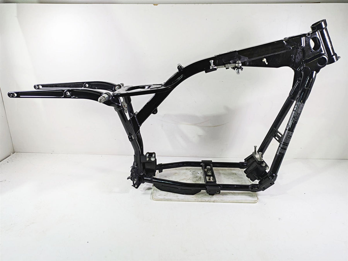 2017 Harley Dyna FXDB Street Bob Straight Main Frame Chassis 29dgr Rake With Salvage Texas Title 47745-06 {{ shop.shopifyCountryName }} - Mototech271