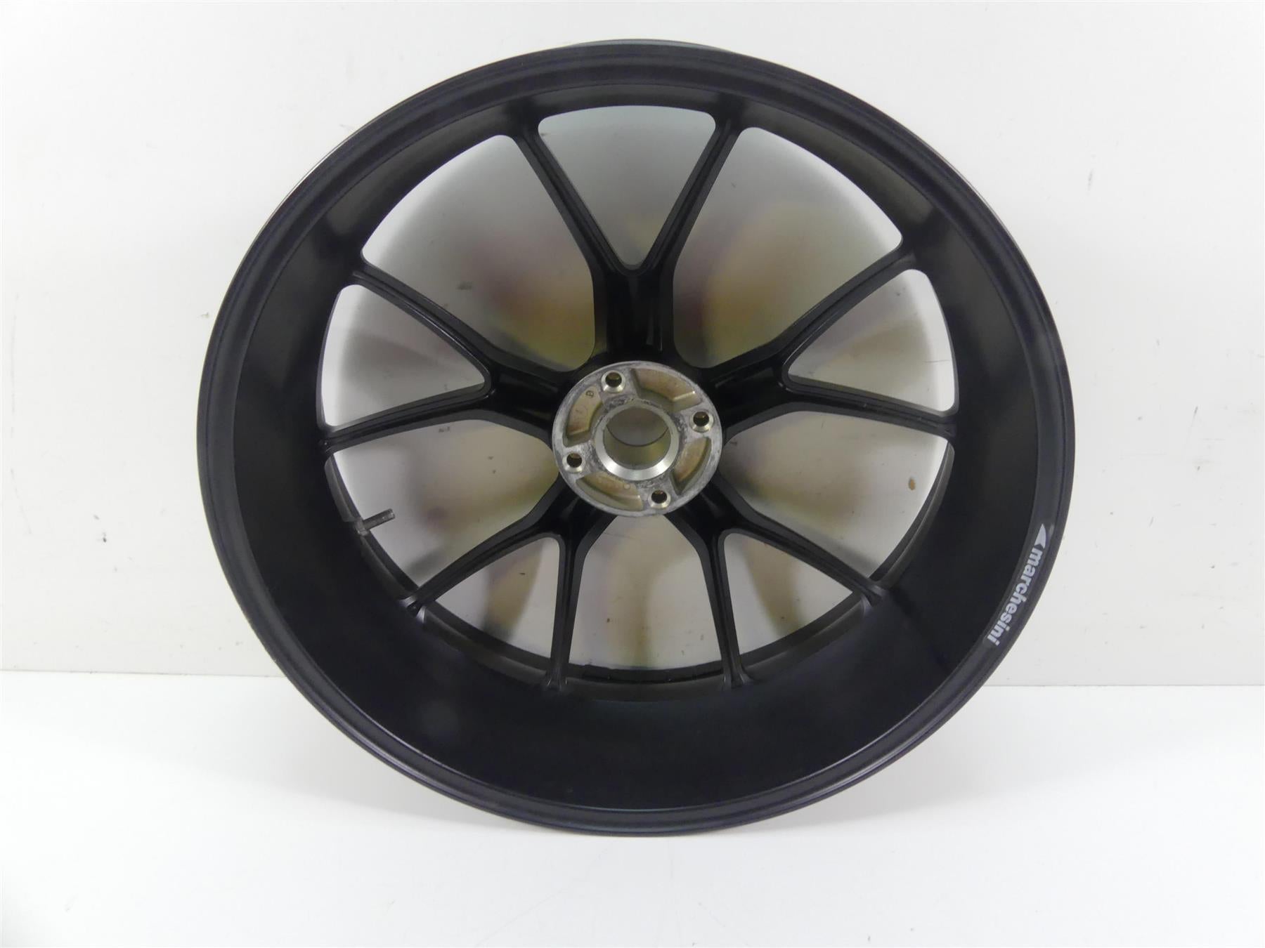 2008 Ducati Hypermotard 1100 Straight Marchesini Rear 17x5.5 Wheel Rim 50221341A {{ shop.shopifyCountryName }} - Mototech271