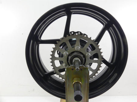 2013 Kawasaki ZX636 ZX6R Ninja Straight 17x5.5 Rear Wheel Rim 41073-0597-18F {{ shop.shopifyCountryName }} - Mototech271