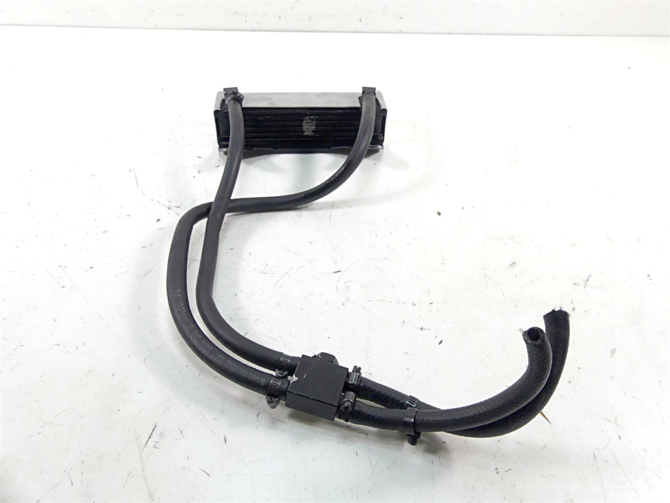 2002 Harley Touring FLHTC Electra Glide Oil Cooler Lines & Hoses & Chrome Cover {{ shop.shopifyCountryName }} - Mototech271