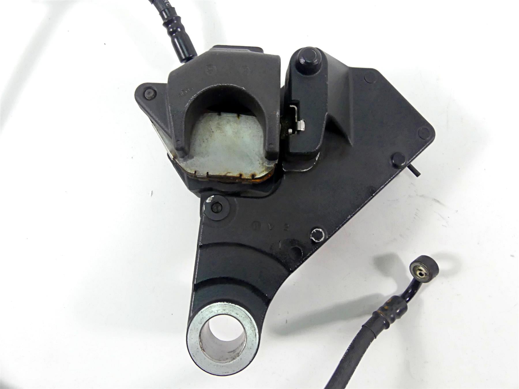 2009 Harley XR1200 Sportster Rear Brake Caliper + Bracket & Line 42948-08 {{ shop.shopifyCountryName }} - Mototech271