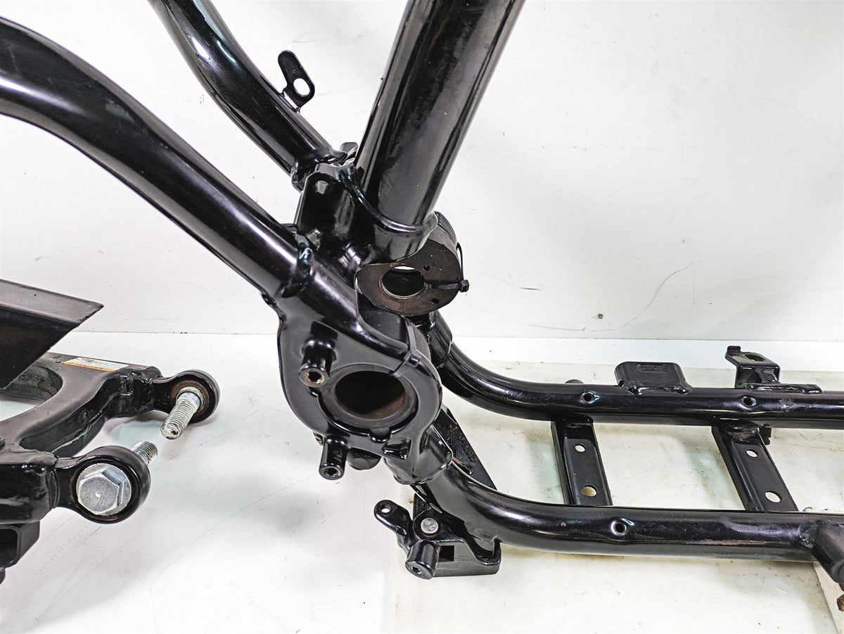 2007 Harley Sportster XL1200 C Straight Main Frame Chassis & Swingarm With Clear Texas Title 48878-04 {{ shop.shopifyCountryName }} - Mototech271