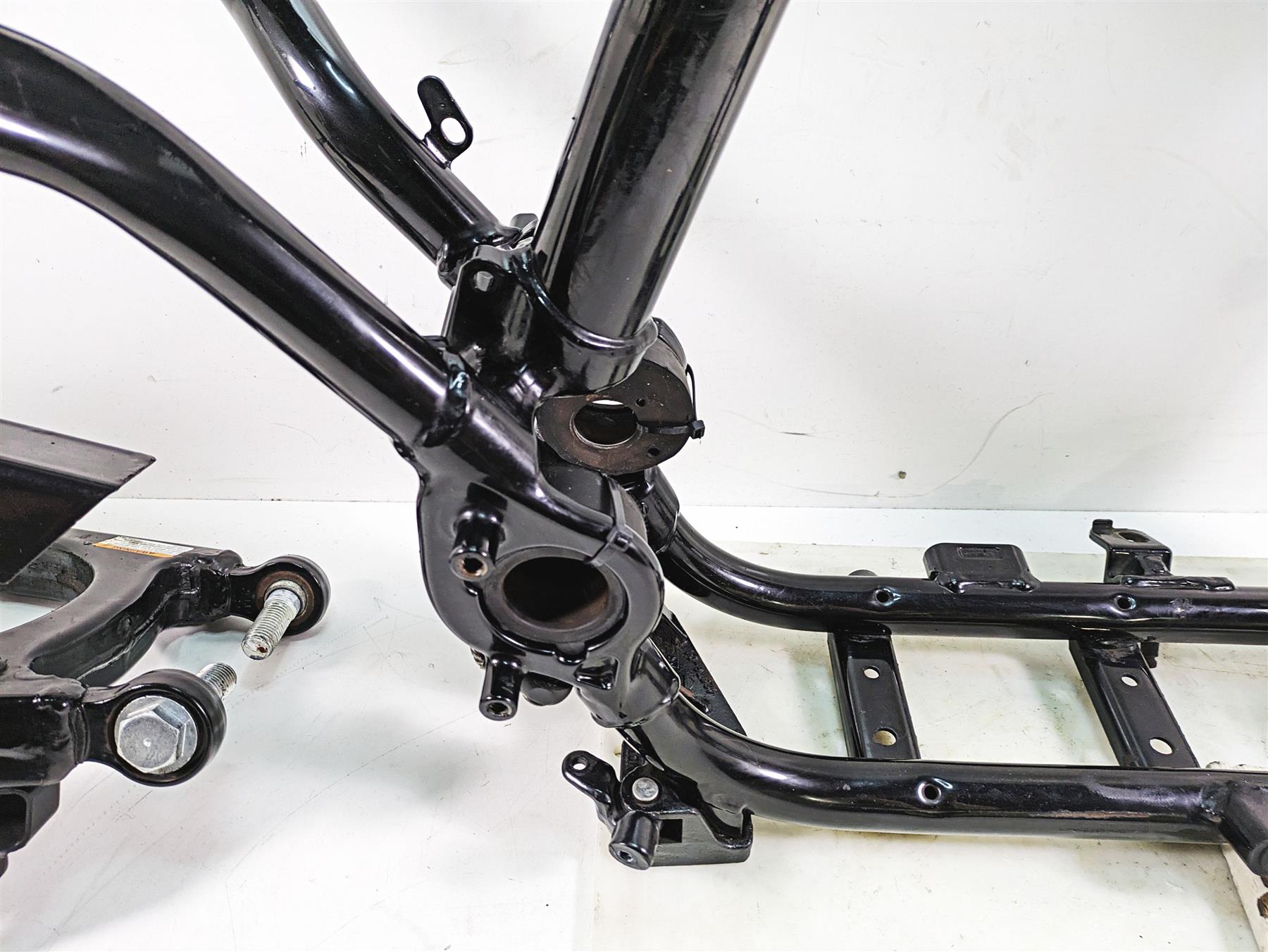 2007 Harley Sportster XL1200 C Straight Main Frame Chassis & Swingarm With Clear Texas Title 48878-04 {{ shop.shopifyCountryName }} - Mototech271