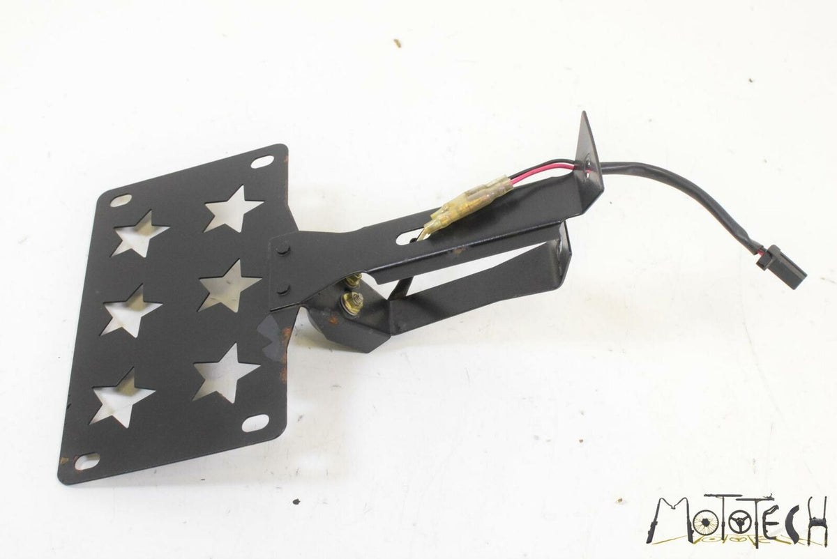 2008 Ducati 1098 Superbike Illuminated License Plate Holder Assembly 56110251A {{ shop.shopifyCountryName }} - Mototech271