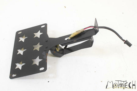 2008 Ducati 1098 Superbike Illuminated License Plate Holder Assembly 56110251A {{ shop.shopifyCountryName }} - Mototech271