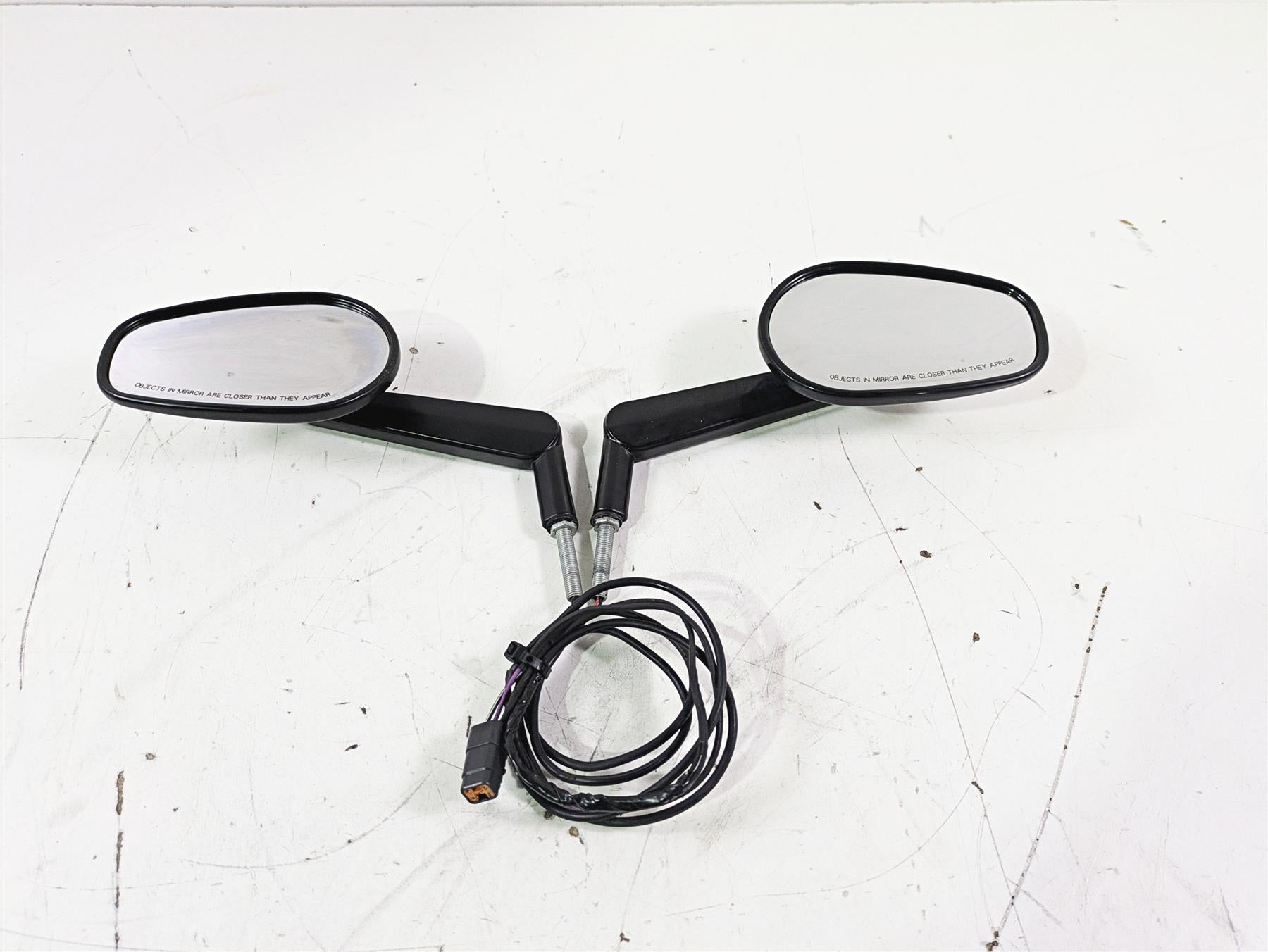 2012 Harley VRSCF Muscle V Rod Rear View Mirror Turn Signal Set 92094-09 | Mototech271