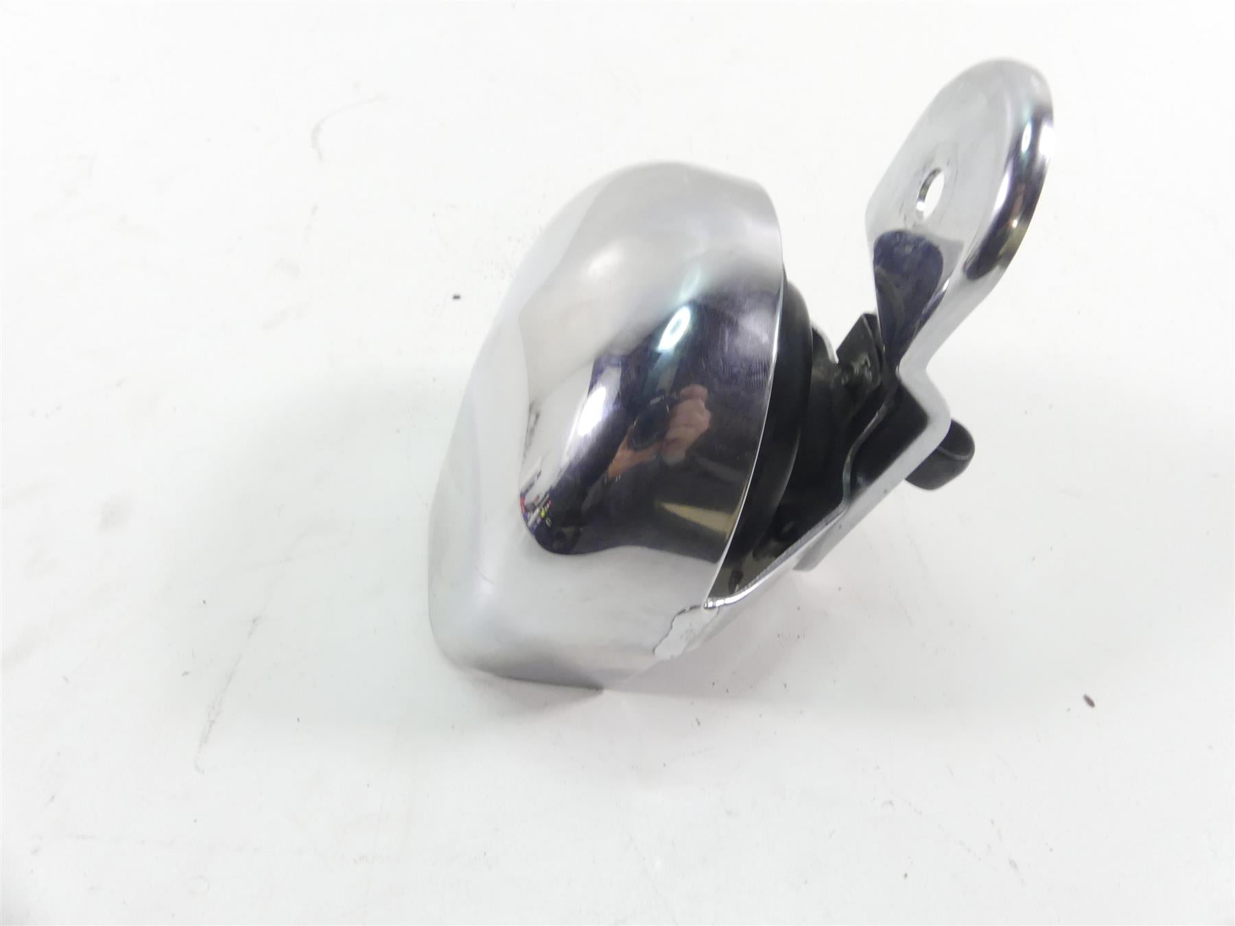 1999 Harley FXSTS Softail Springer Horn + Chrome Cover 61300478A {{ shop.shopifyCountryName }} - Mototech271