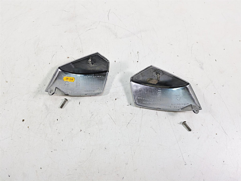 2013 Moto Guzzi V7 750 Stone Throttle Body Chrome Cover Set 978938 978939 {{ shop.shopifyCountryName }} - Mototech271