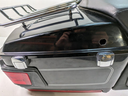 2006 Harley Touring FLHTCUI Electra Glide Vivid Black Silv Stripe Trunk 53128-06 {{ shop.shopifyCountryName }} - Mototech271
