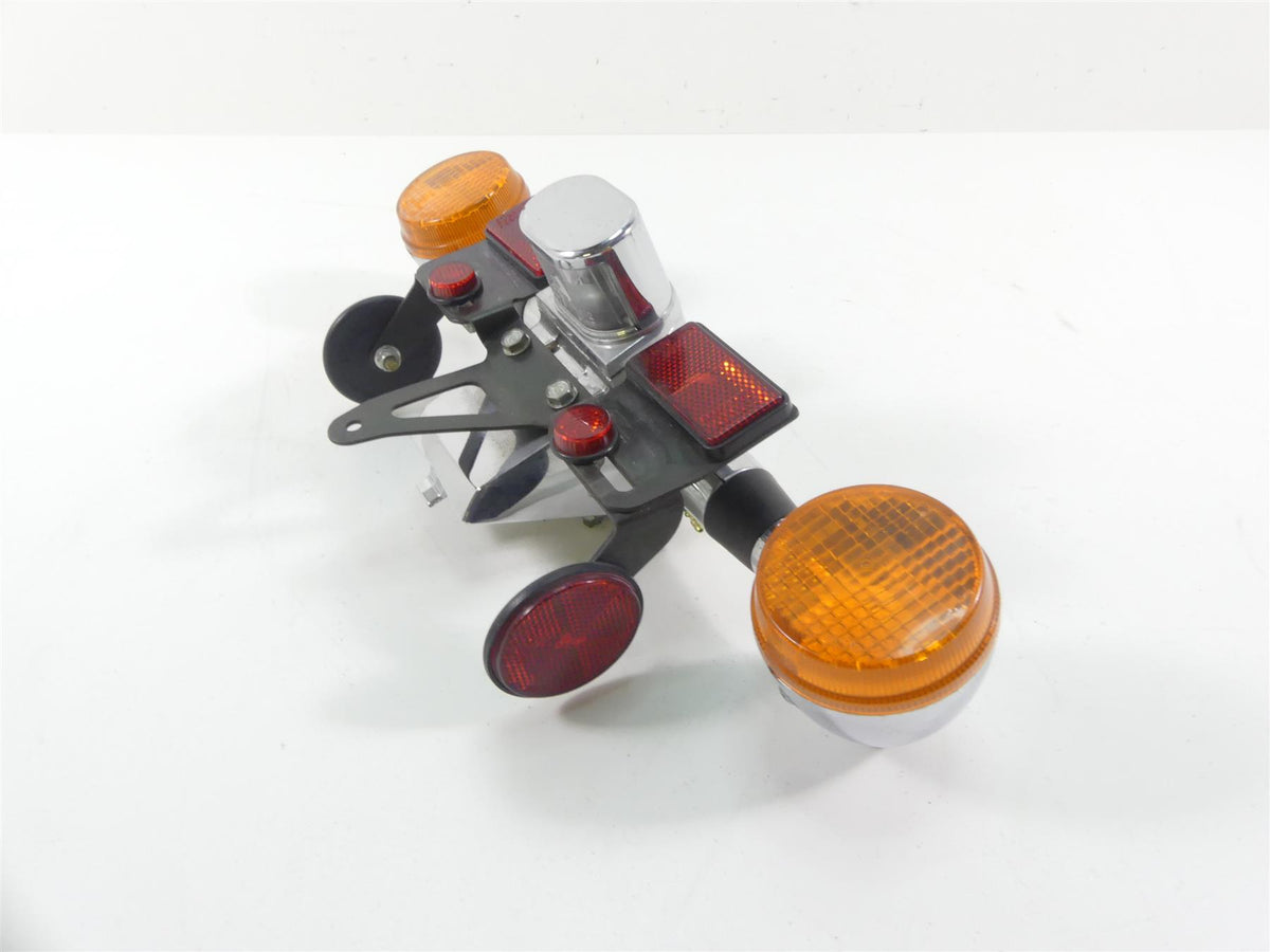 2003 Honda VT1100 C2 Shadow Sabre Rear Blinker Plate Holder Set 33600-MBA-612 {{ shop.shopifyCountryName }} - Mototech271