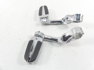 2013 Harley Touring FLHTK Electra Glide Highway Foot Pegs + 5" Mount 50829-07A | Mototech271