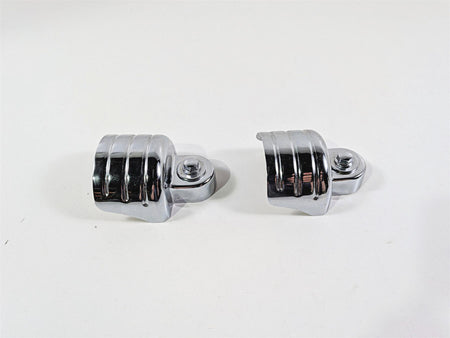 2003 Honda V-Twin VTX1800 C Kuryakyn Chrome Rear Shock Top Covers 8261 {{ shop.shopifyCountryName }} - Mototech271