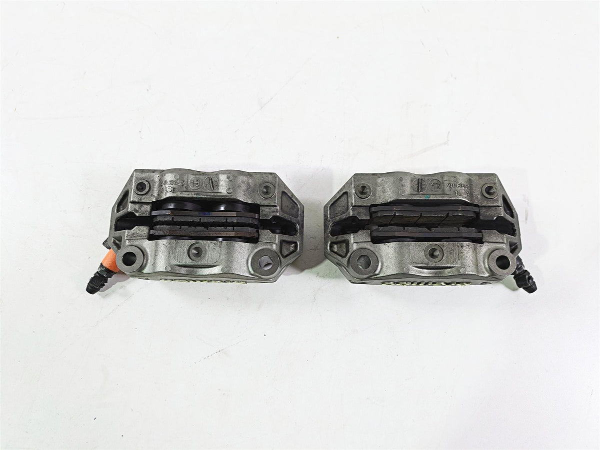 2013 Ducati Hyperstrada 821 Front Brake Caliper Brembo L 61041291C R 61041301C {{ shop.shopifyCountryName }} - Mototech271
