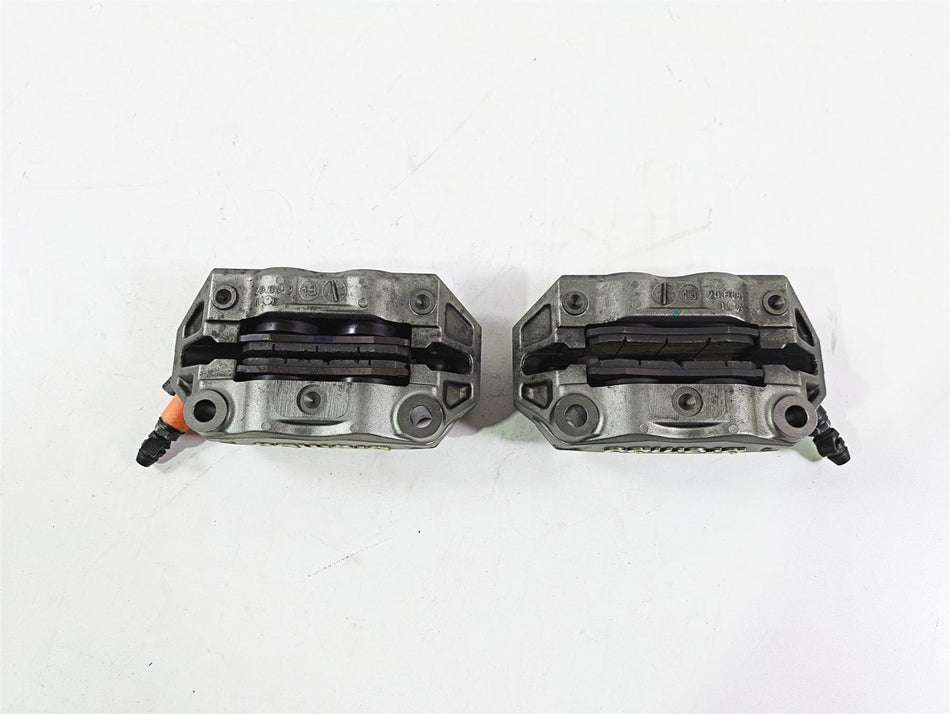 2013 Ducati Hyperstrada 821 Front Brake Caliper Brembo L 61041291C R 61041301C {{ shop.shopifyCountryName }} - Mototech271