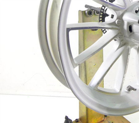 2013 Ducati Diavel Red Front Wheel Rim 17x3.5 - Dent 50121451A {{ shop.shopifyCountryName }} - Mototech271