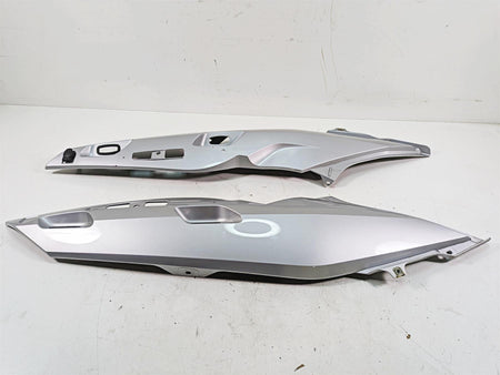 2007 BMW R1200RT K26 Tail Fairing Side Cover Set Titan Silver 46637681573 {{ shop.shopifyCountryName }} - Mototech271