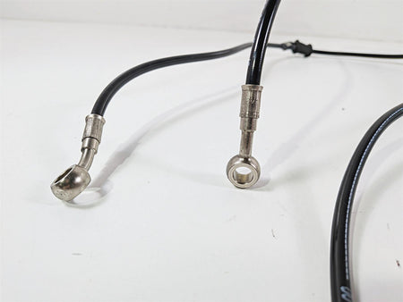 2009 Ducati Hypermotard 1100 S Front Rear Brake Line Hose Set-Mototech271