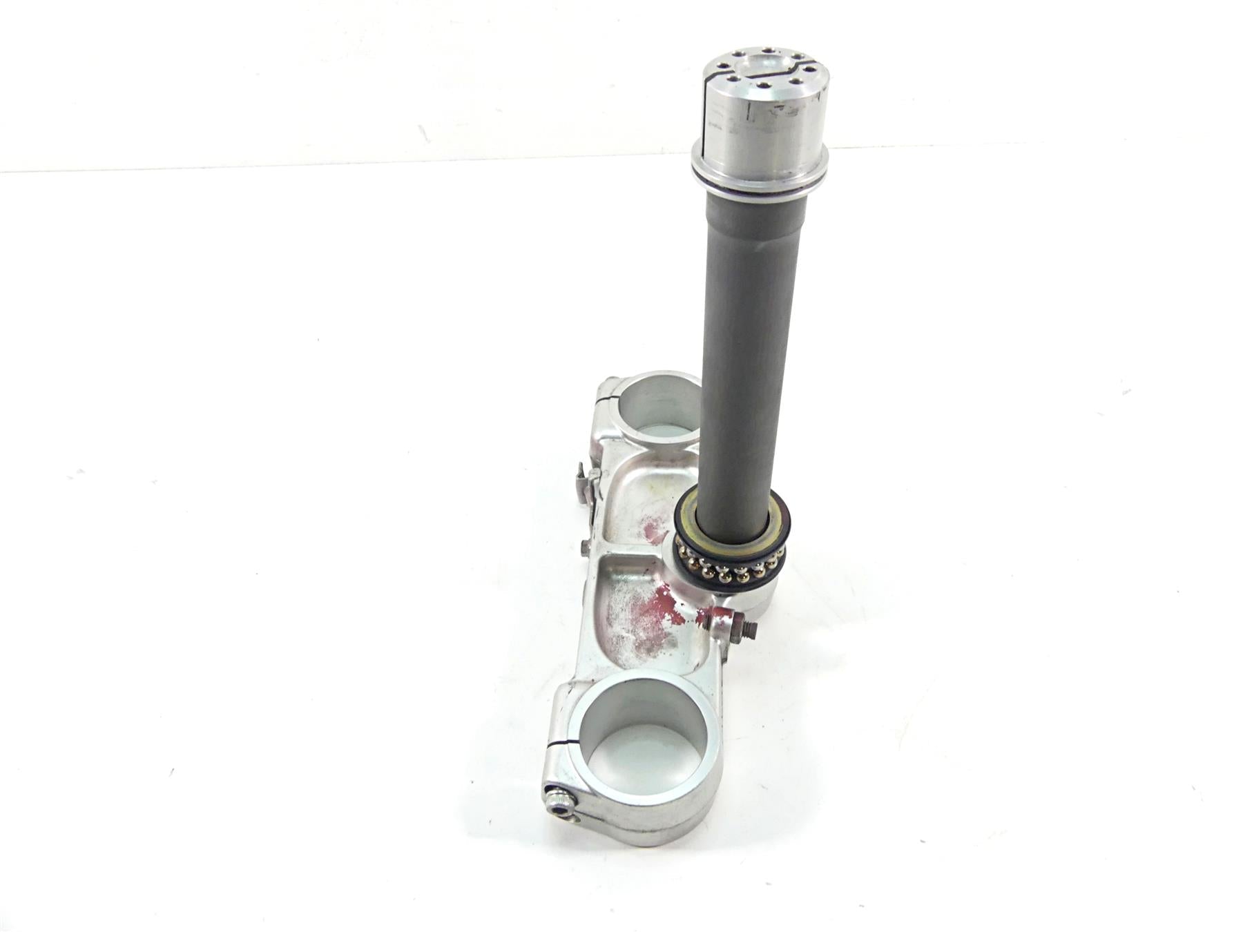 2008 Ducati 848 SBK Lower Triple Tree Steering Clamp 34220551A 34230141A {{ shop.shopifyCountryName }} - Mototech271