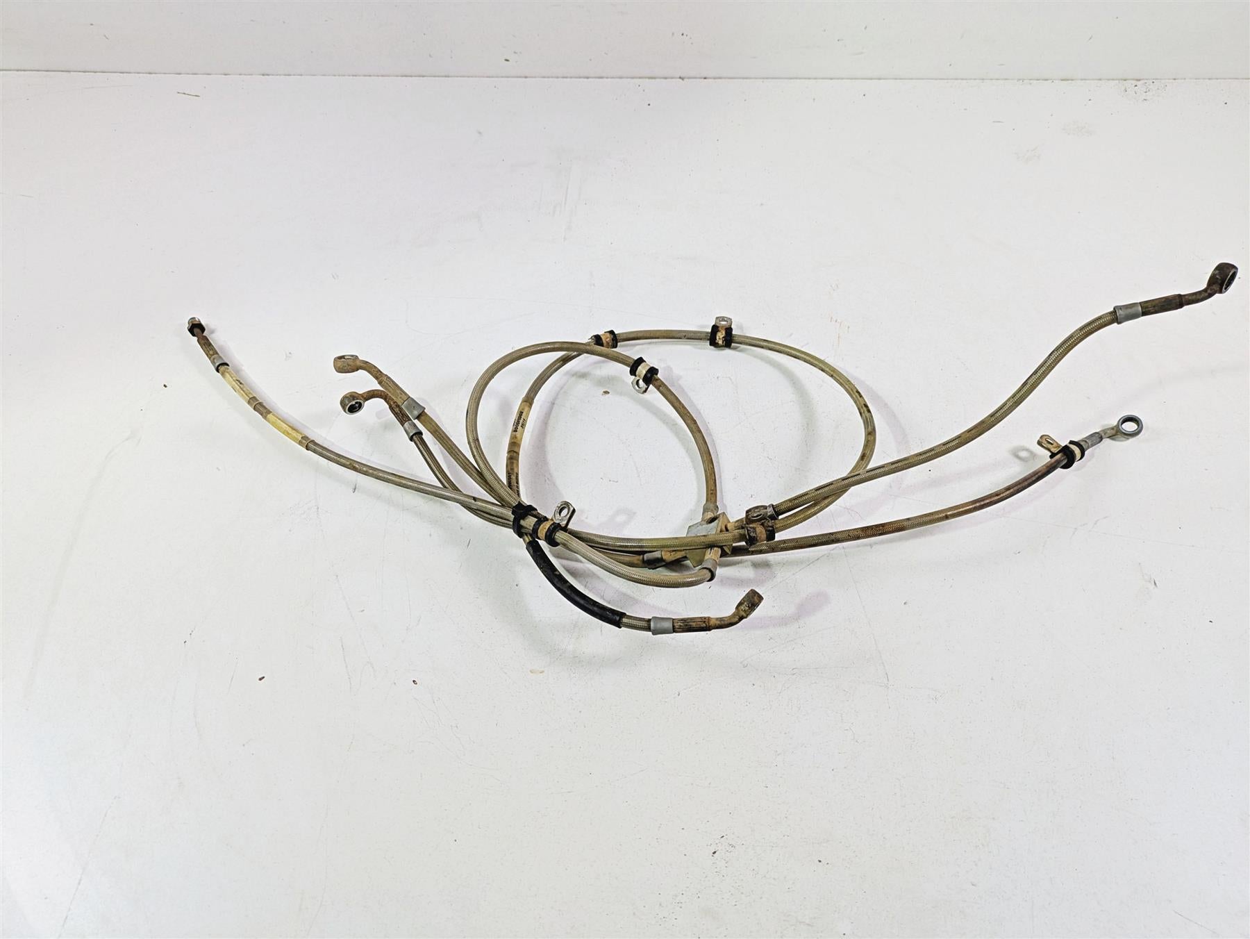2011 Can-Am Outlander 650 4X4 XT Full Brake Line Hose Set 705600579 705600925