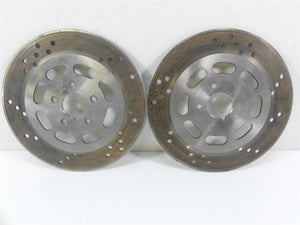 1999 Harley Dyna FXDS Convertible Front Sunstar Brake Disc Rotor Set 44136-92